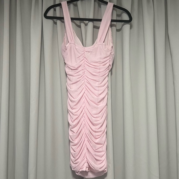 LUCY IN THE SKY PINK MINI DRESS - Picture 5 of 5